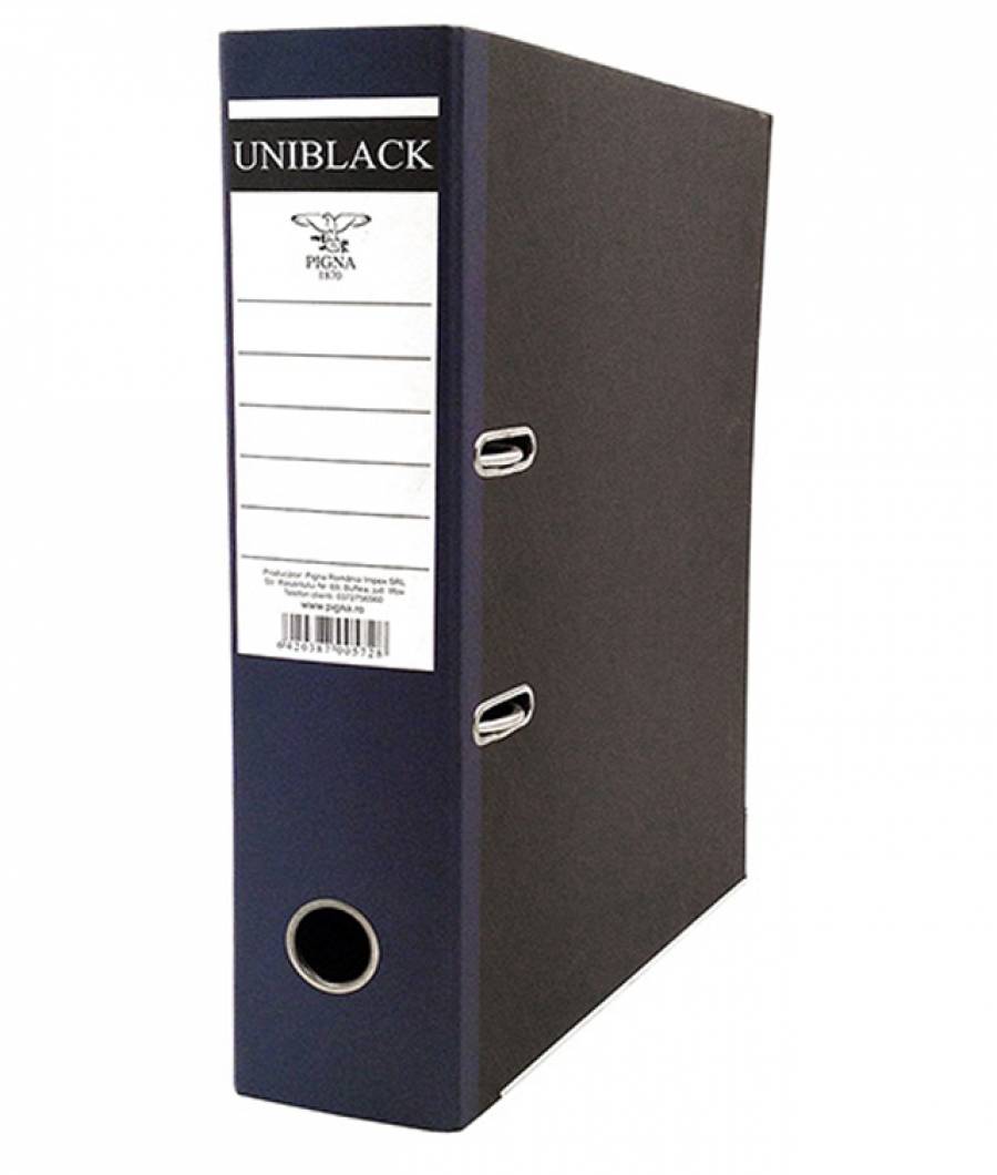 Biblioraft, UNIBLACK 7.5 cm albastru