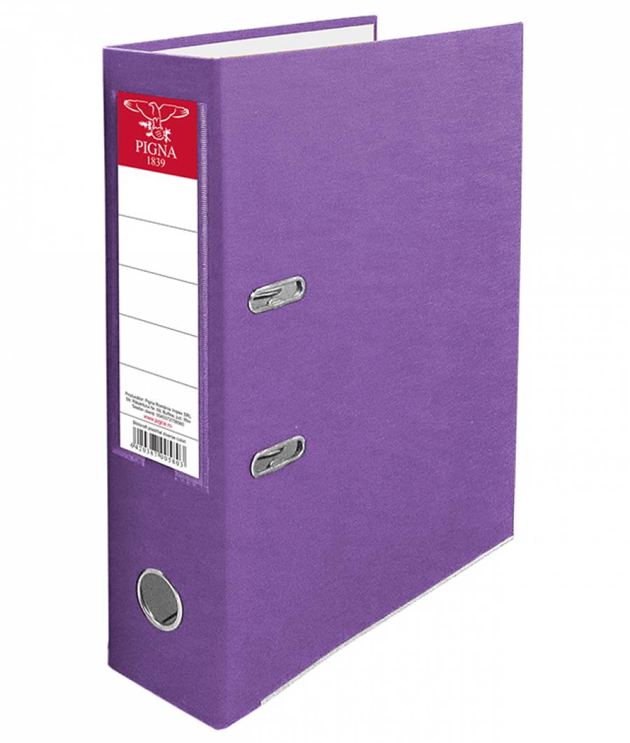Biblioraft Plastifiat, PIGNA,7.5 cm violet