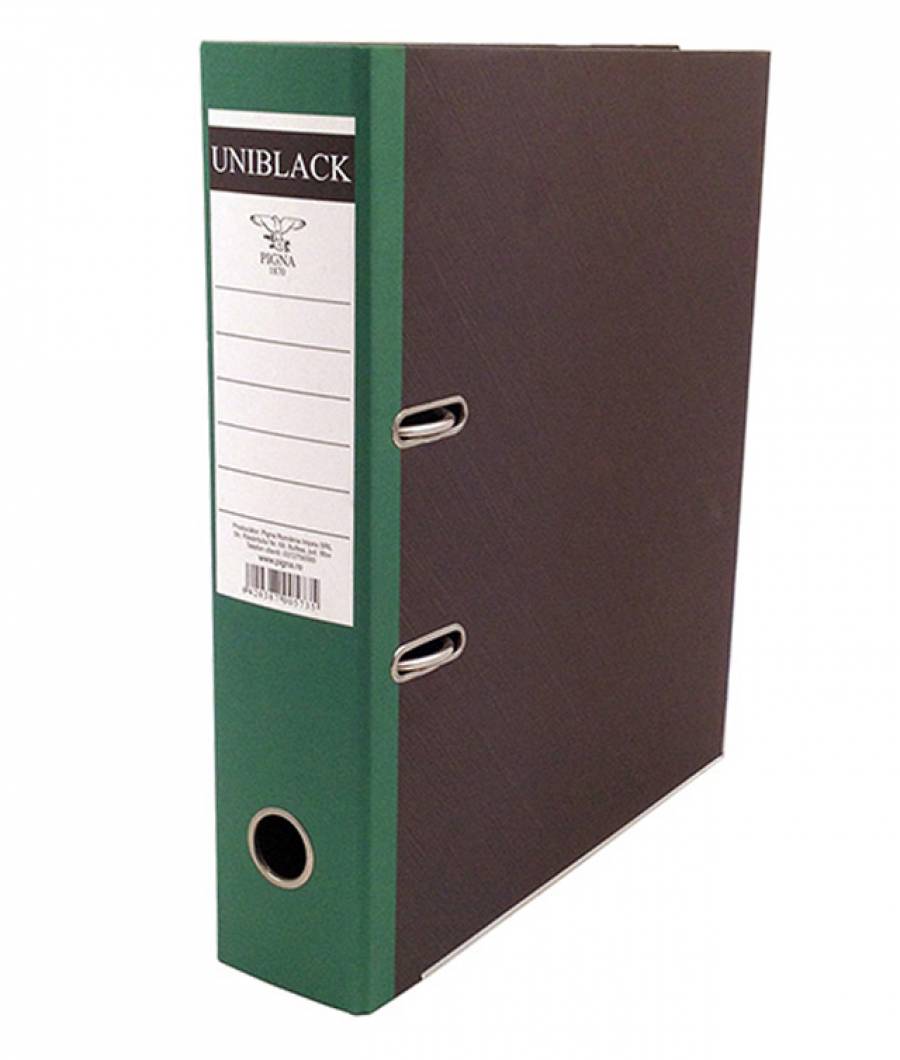 Biblioraft, UNIBLACK 7.5 cm verde