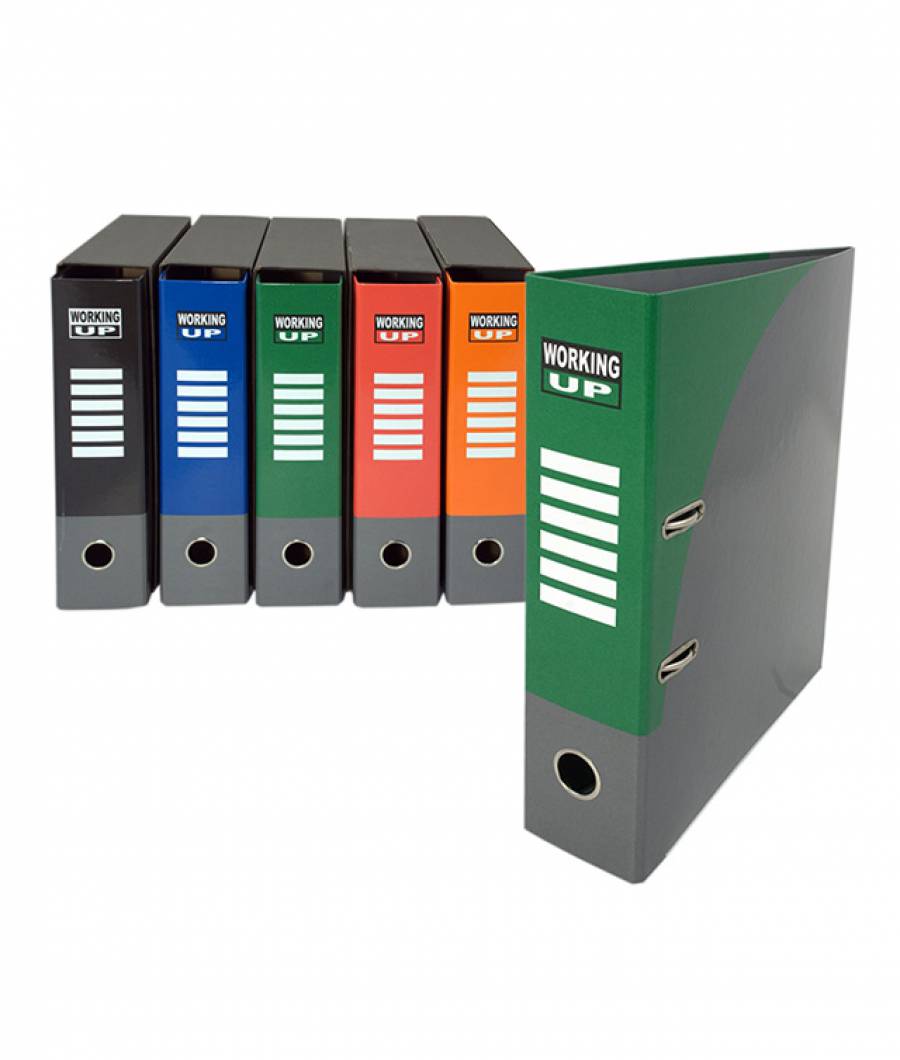 Biblioraft WorkingUp PL 8cm verde, cu cutie