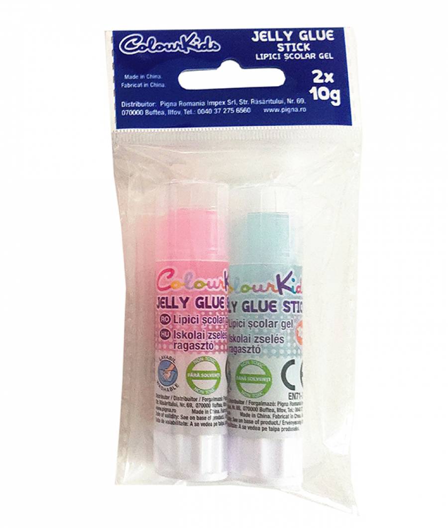 Lipici Colour KIDS gel scolar 10g NON TOXIC SET 2buc