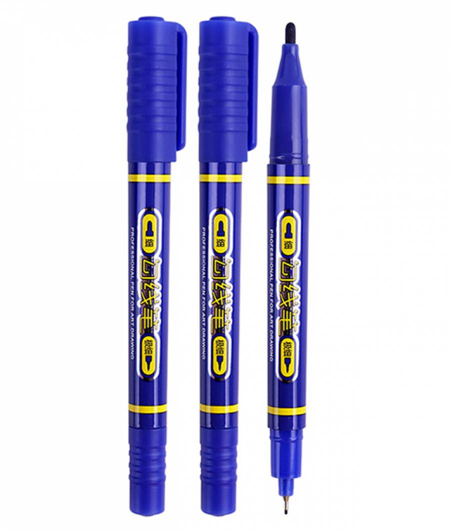 Markere ARTISTI BAOKE 2vf 0 5 1mm ulei ALBASTRU