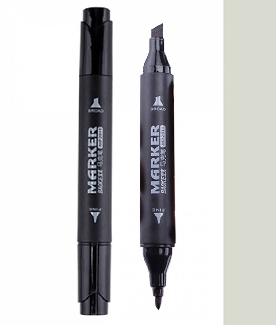 Markere ARTISTI BAOKE 2vf 4 1mm ulei GRI DESCHIS