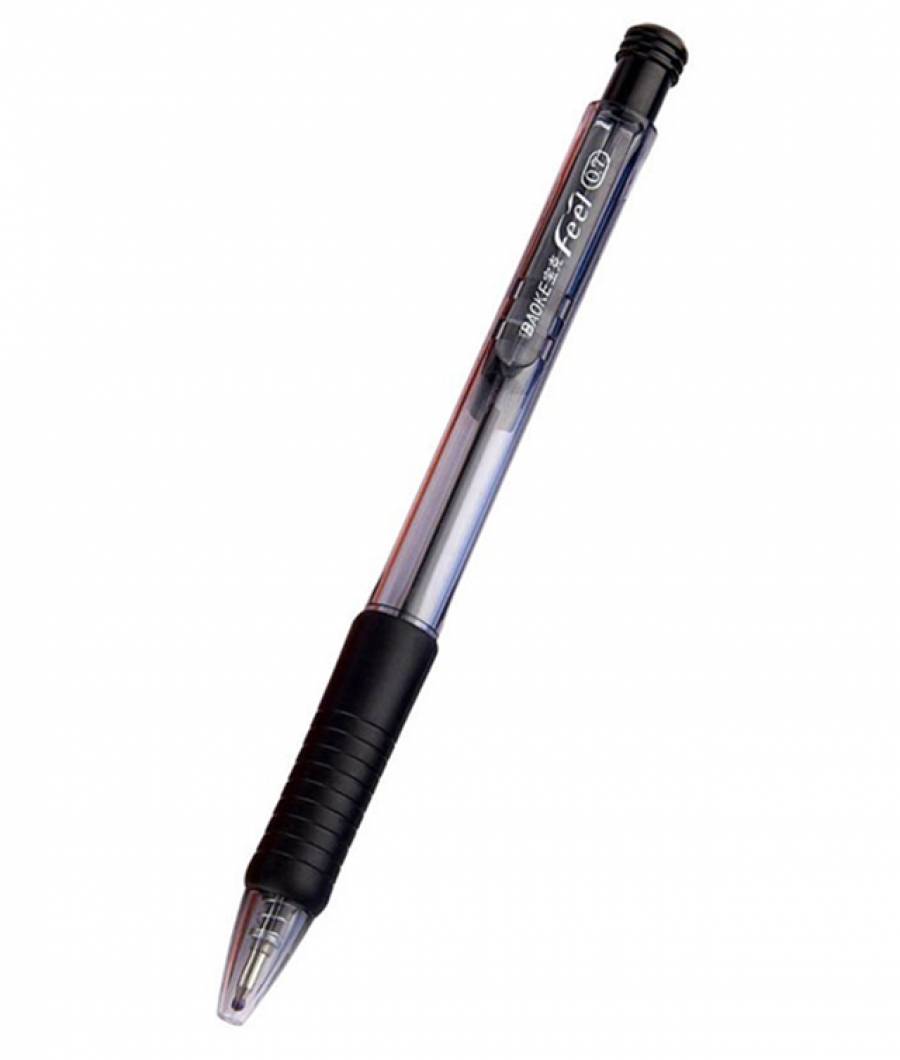 Pix BAOKE Ballpoint FELL cu manson 0 7mm NEGRU