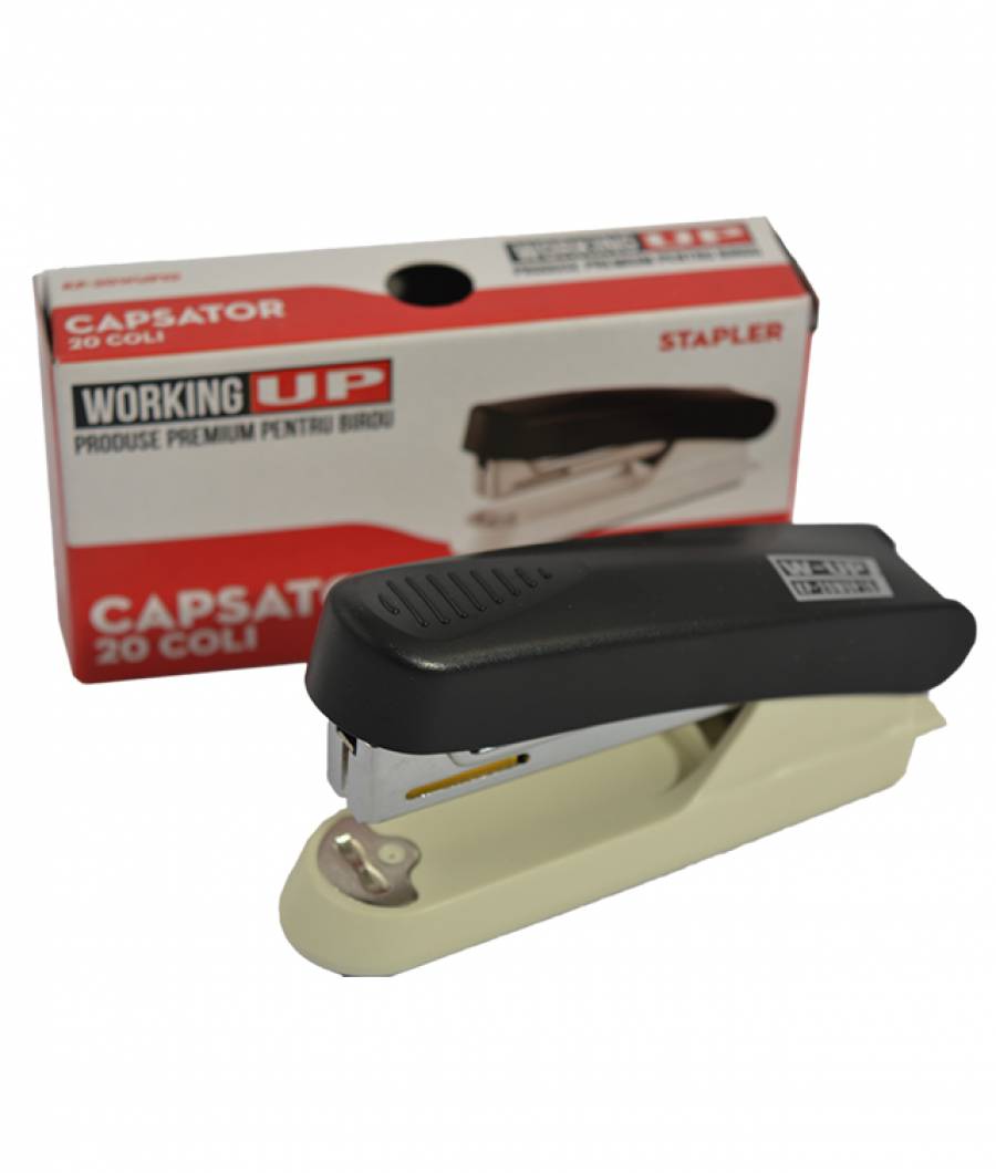 Capsator plastic 20 file capse no 10 W UP NEGRU