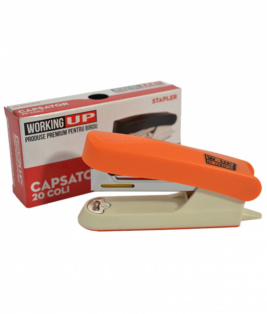 Capsator plastic 20 file capse no 10 W UP ORANGE