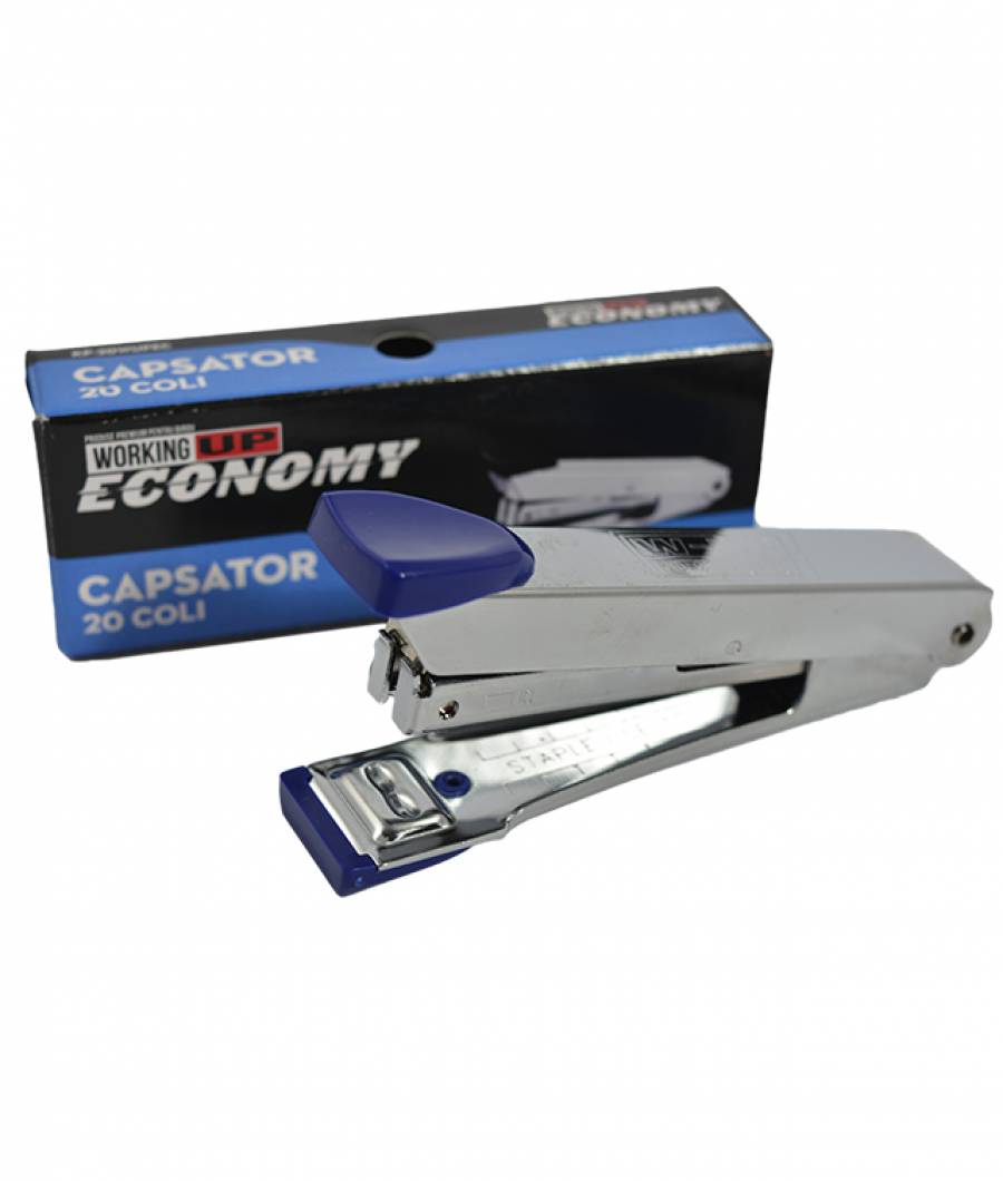 Capsator inox 20 file capse no 10 W UP Economic ALBASTRU