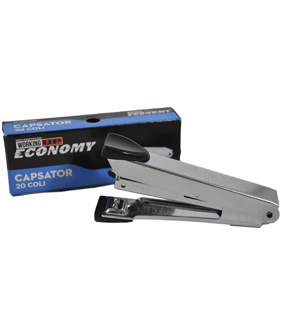 Capsator inox 20 file (capse no.10) W-UP Economic NEGRU
