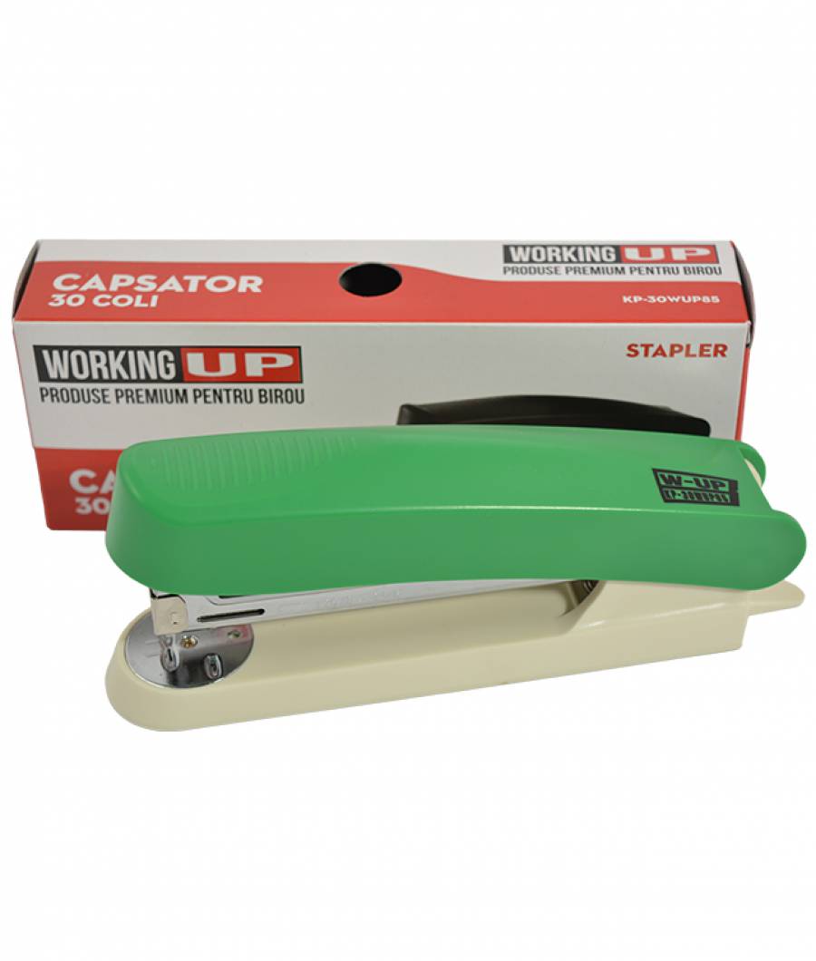 Capsator plastic 30 file 60mm W UP VERDE