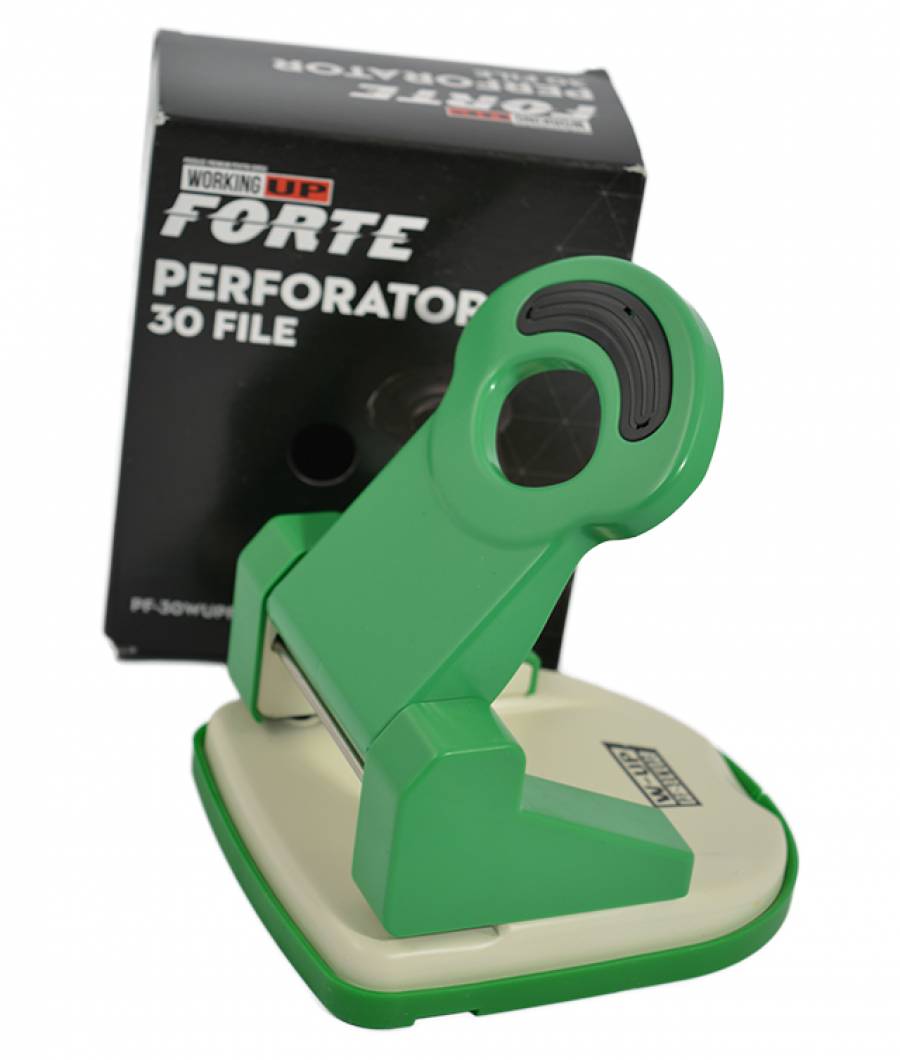 Perforator metalic 30 file W UP FORTE VERDE