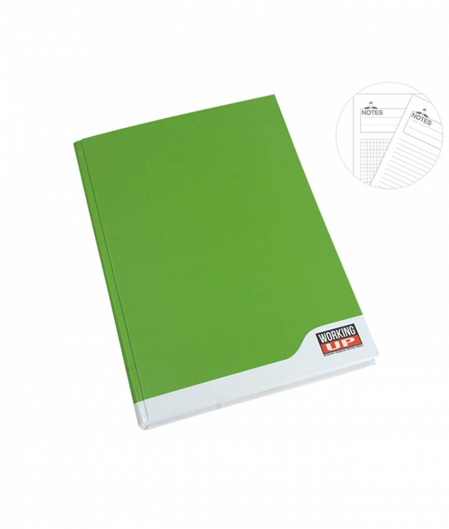 Registru A4 192file  matematica  60g WorkingUp verde