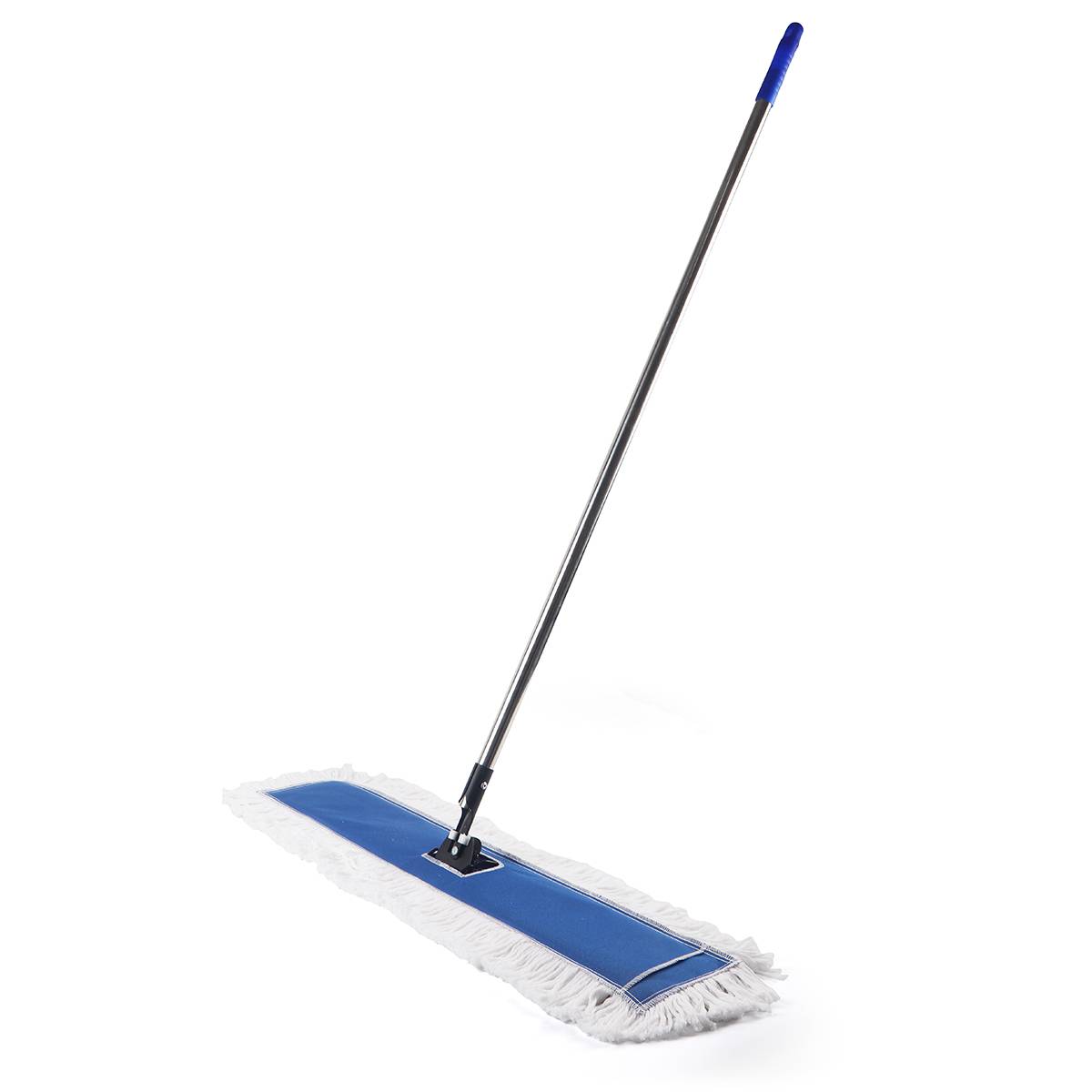 Mop bumbac profesional Q 90cm coada metalica 135cm