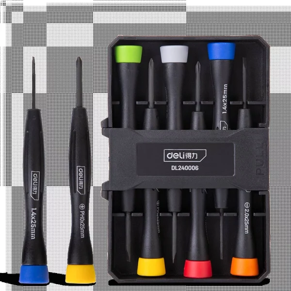 SURUBELNITE PRECIZIE SET 6 CUT PLASTIC DELI