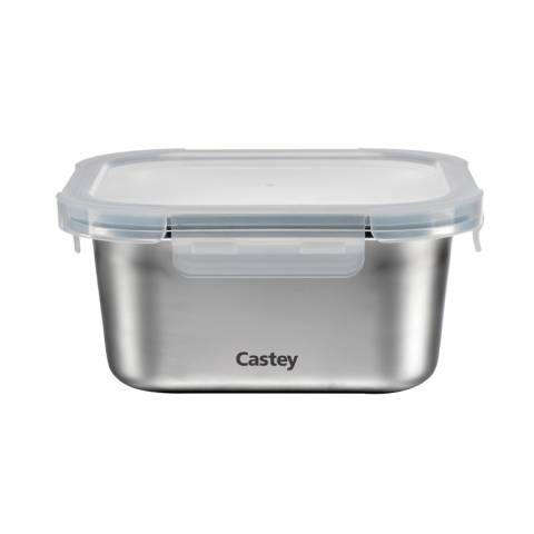 Caserola ermetica 600 ml pentru microunde si frigider Castey premium