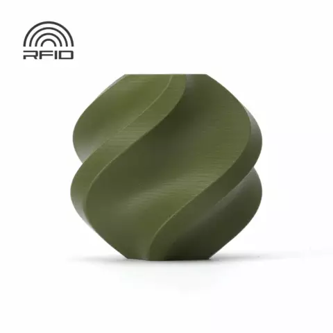 Filament imprimare 3D PLA Matte - Matte Dark Green (Refill - Fara Rola)